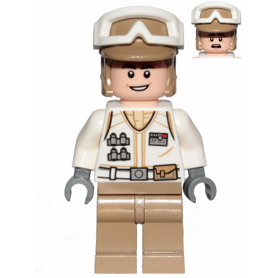 LEGO 樂高 人偶 星際大戰 霍斯反抗軍士兵白色制服 sw1016 75241