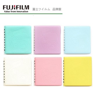 FUJIFILM 富士 instax mini 拍立得 底片 線圈式 收納 皮質 相本 相簿 共6色 68枚入