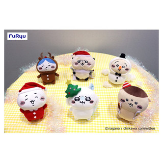 ┃吉伊卡哇┃🇯🇵日本正版 現貨 聖誕節 Merry Christmas 景品 娃娃 玩偶 聖誕 小可愛 小八貓 小兔兔
