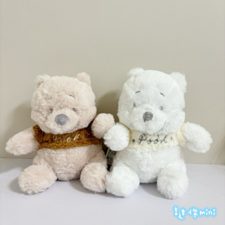 【謎你Mini】現貨🍀冬季 維尼 長絨毛玩偶系列 共2款 （6吋）🍀小熊維尼 維尼 冬季 Winnie Disney