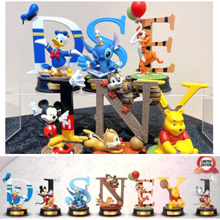 阿頑宅一起 野獸國 MDS-004 迪士尼百年慶典 Disney 藝術文字系列 盲盒 米奇 維尼 史迪奇 唐老鴨 正版