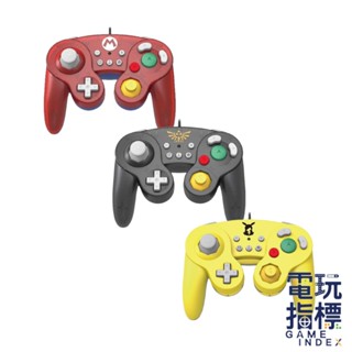 【電玩指標】十倍蝦幣 NS Switch HORI 經典控制器 瑪利歐 薩爾達 皮卡丘 NSW-107 108 有線手把