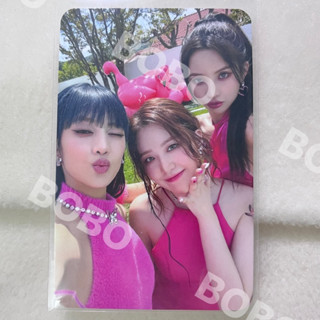 (G)I-DLE SR2.0官方特典 三人卡 米妮舒華小娟小卡I FEEL