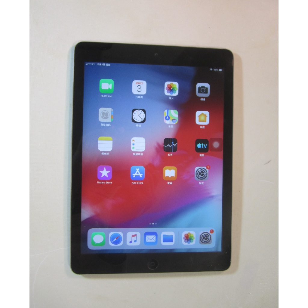 iPad Air 16G 平板 ios 12.5 (A1474)9.7 吋