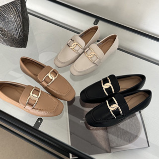 JC Shop【36-40】韓國🇰🇷東大門熱銷金屬扣 瑪莉珍 淺口鞋 豆豆鞋 樂福鞋 懶人鞋