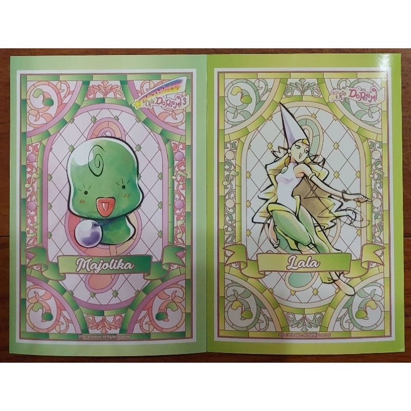 小魔女DoReMi 相片卡 魔女莉卡 拉拉 魔女青蛙 精靈 明信片 動畫冬橫町 快閃店 代購