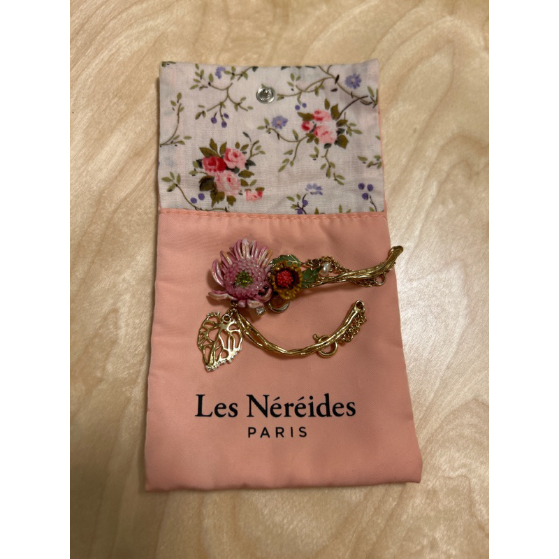 Les Nereides Paris 法國 繁花錦簇金色手鍊（二手）