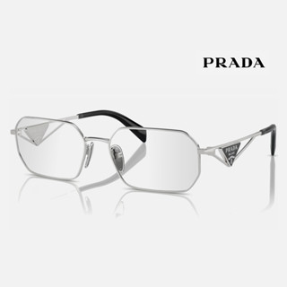 PRADA VPR A53 普拉達品牌眼鏡｜三角Logo設計 幾何方形全框眼鏡架 女生品牌眼鏡框【幸子眼鏡】