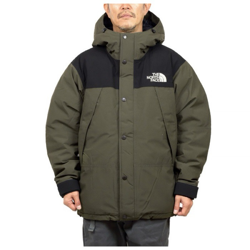 ( 軍綠XS )THE NORTH FACE GORE-TEX Mountain Down Jacket 日本限定 外套