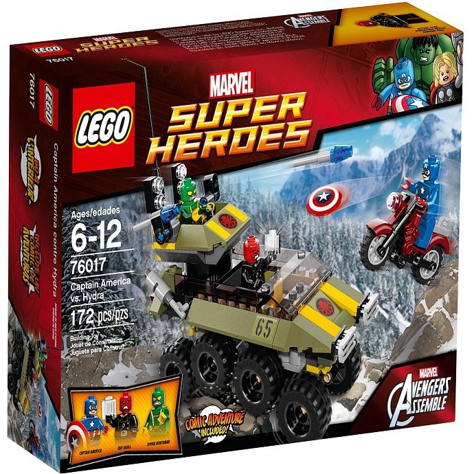 ||高雄 宅媽|樂高 積木|| LEGO“76017“Captain America vs. Hydra