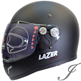 LAZER 安全帽 MX-5 素色 消光黑 全罩 山車帽 越野帽 安全帽
