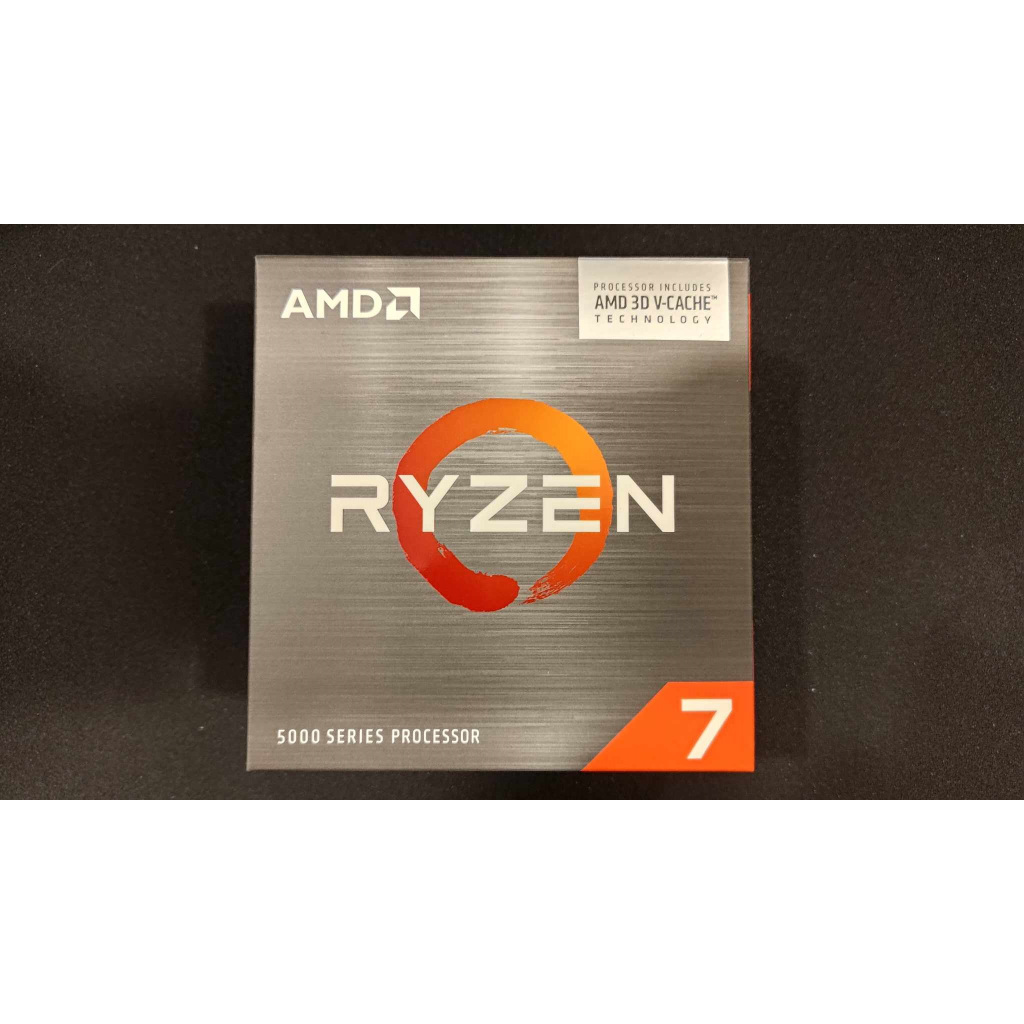 AMD Ryzen R7-5800X3D AM4 3D V-Cache 快取技術 CPU 代理商公司貨