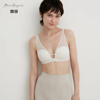 代購 UNIQLO Mame Kurogouchi 無鋼圈 美型 胸罩(網眼) 內衣 內褲 460112 460214