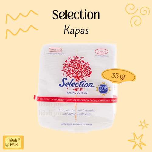 Selection Kapas Kecantikan Pembersih Wajah Facial Cotton