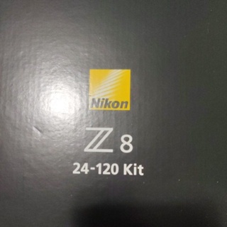 全新未拆封NIKON Z8 KIT 鏡頭24-120mm送原廠電池x1