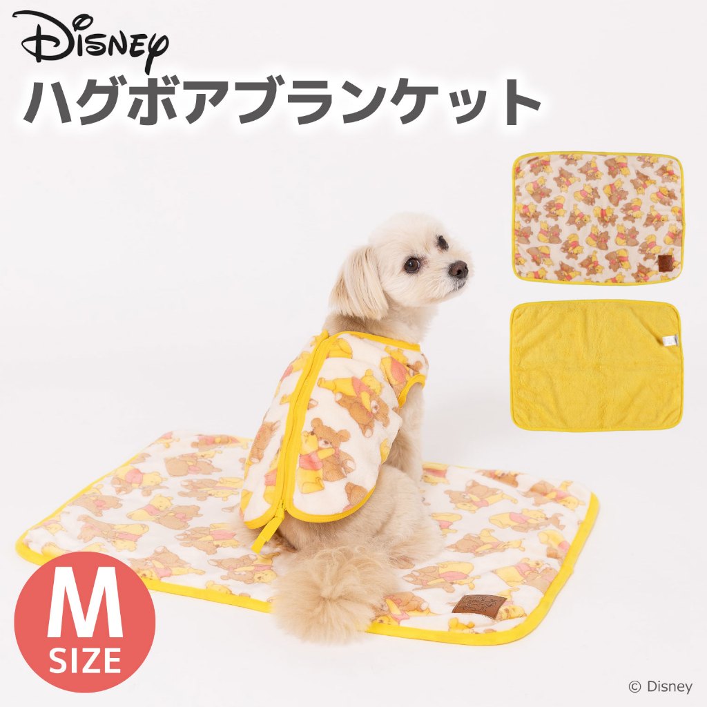 🐶Luli House 👫🏻/日本迪士尼 小熊維尼Pooh 寵物保暖墊 寵物毯子睡墊 貓狗墊子/日本🇯🇵petthree