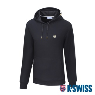 K-SWISS Hoodie 連帽上衣-女-黑