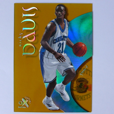 ~ Ricky Davis ~RC/NBA球星/里基·戴維斯 1999年E-X.塑膠新人卡