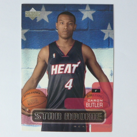 ~Caron Butler~RC/NBA球星/卡隆·巴特勒 2002年UD.新人卡