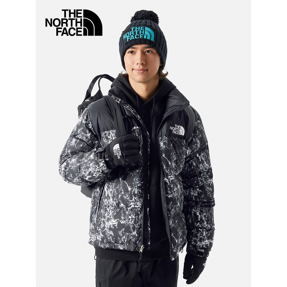The North Face 1996Nuptse 經典ICON 男羽絨外套-黑白-NF0A3C8DOVW