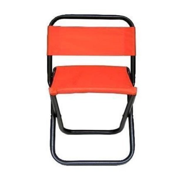 買一送一【椅子 童軍椅 大型】(橘色) 折疊椅.摺疊椅 休閒椅 露營折疊椅【配配大賣場】
