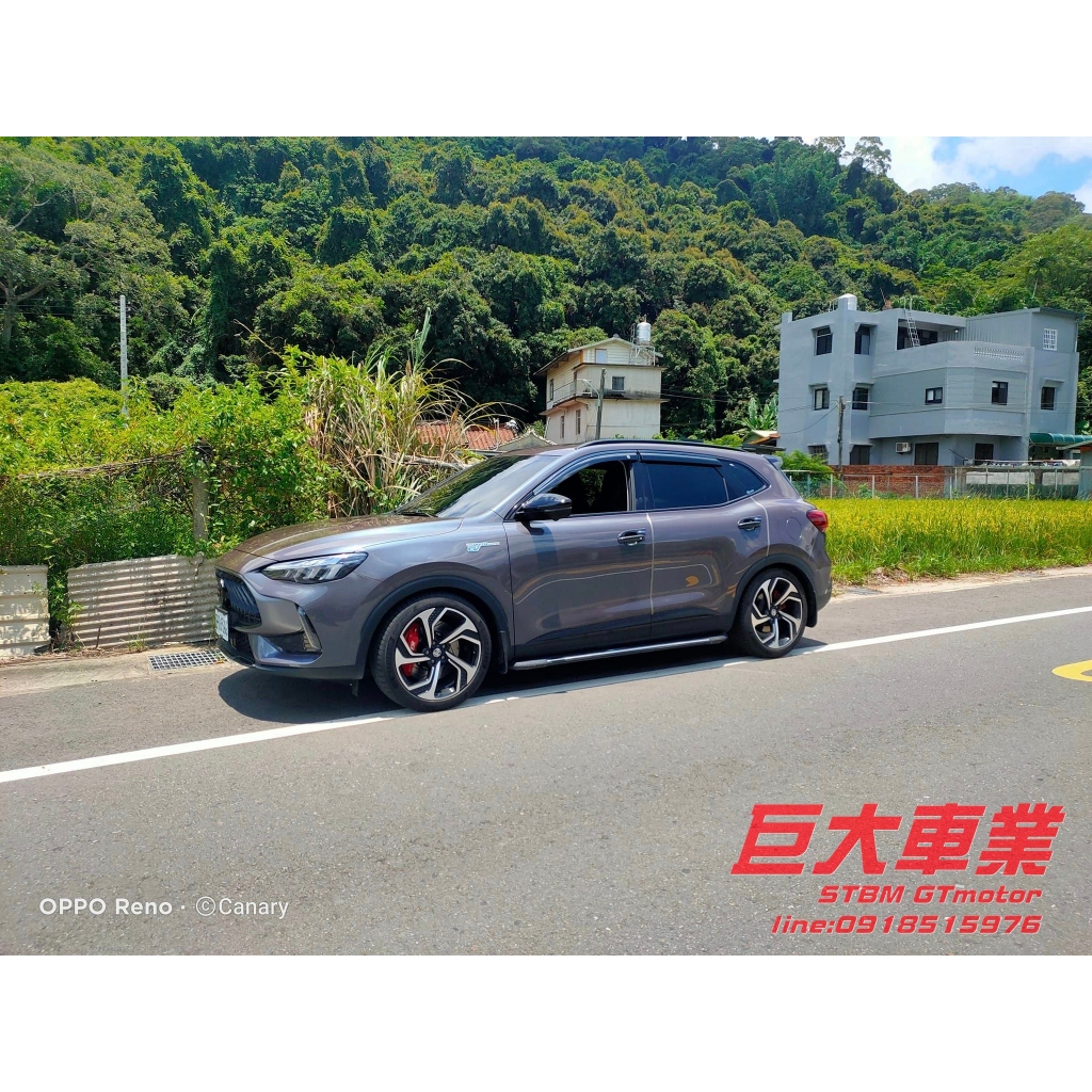 巨大車材 MG HS-PHEV 對應原廠19鋁圈 VTTR 超六355卡鉗組 15mm墊寬器組含螺絲 含運價$55000