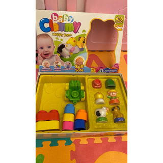 clemmy軟積木-快樂農場組/寶寶玩具 幼兒玩具