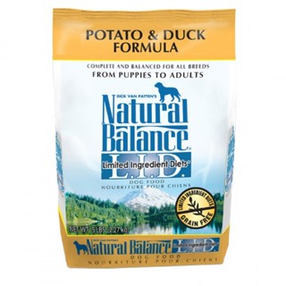 【寵物王國】Natural Balance LID低敏無穀馬鈴薯鴨肉全犬配方- 原顆粒 4.5磅/2.04kg NB飼