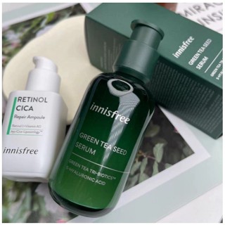 JOYI Beauty韓國代購✨🇰🇷 Innisfree 小綠瓶 精華液 綠茶籽 乳液 面霜 保濕 綠茶 火山泥維c