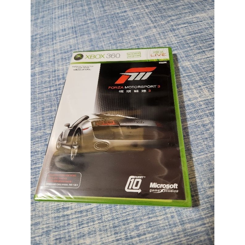 全新 XBOX 360 極限競速3 Forza Motorsport 3 中英合版