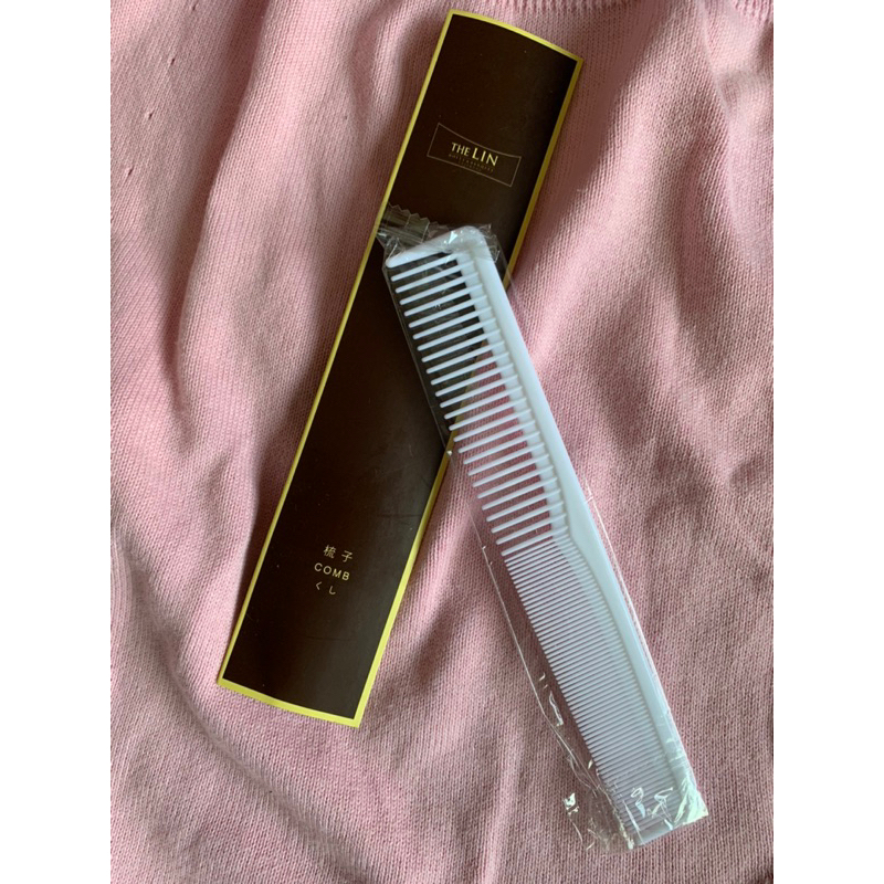 林酒店 備品扁型梳子