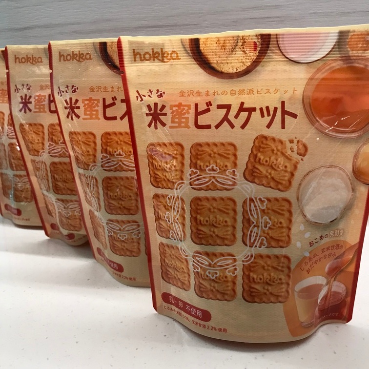 日本🇯🇵HOKKA北陸製菓 金澤傳統米蜜餅乾 經典原味90g （不使用蛋和牛乳）
