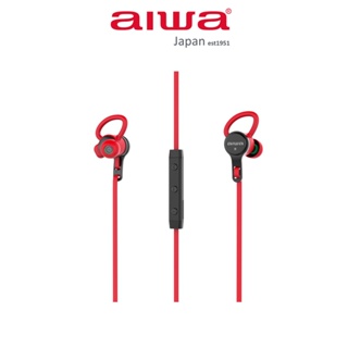 AIWA 愛華 耳掛式藍牙運動耳機 EB602 (紅/白 2色)【福利品】