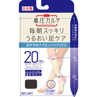 【日本原裝進口】美腿壓力機能睡眠襪/日系壓力 20hPa