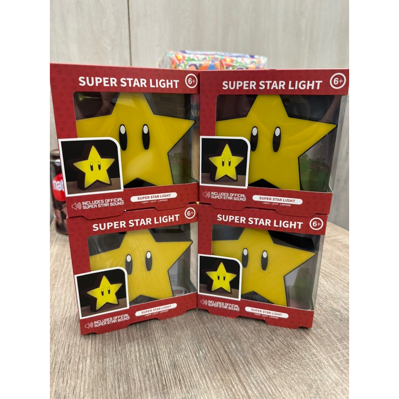 🌟瑪利歐 超級星星小夜燈（蝦皮最低價）音效燈箱