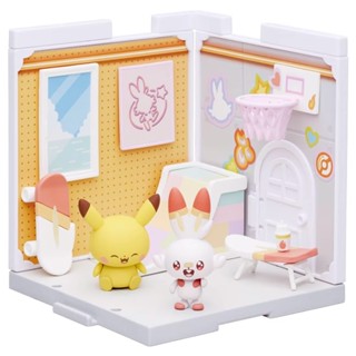 Pokepeace House 寶可夢娃娃屋 活動室 (炎兔兒+皮卡丘) 27025