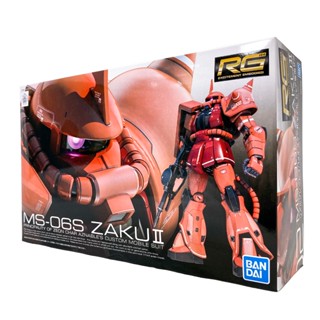 BANDAI 組裝模型 RG 1/144 #02 MS-06S 夏亞專用 薩克II ZAKU II 鋼不辣商舖