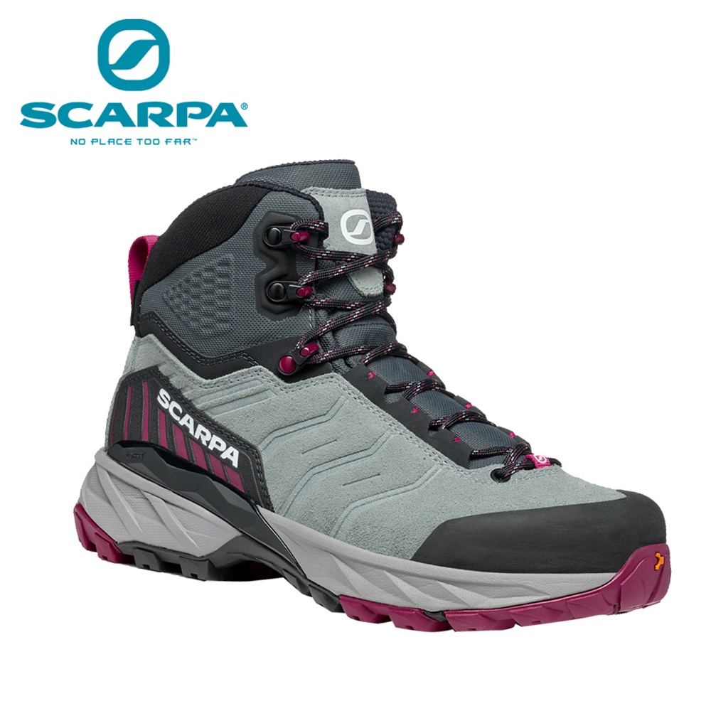 【SCARPA】原廠貨 女 RUSH TRK GTX 中筒 防水登山鞋/郊山鞋/百岳 針葉樹/樹莓紅