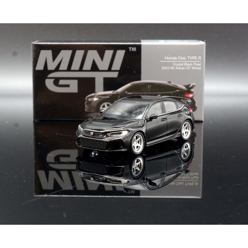 【MASH】現貨特價 Mini GT 1/64 Honda Civic Type R FL5 black #585