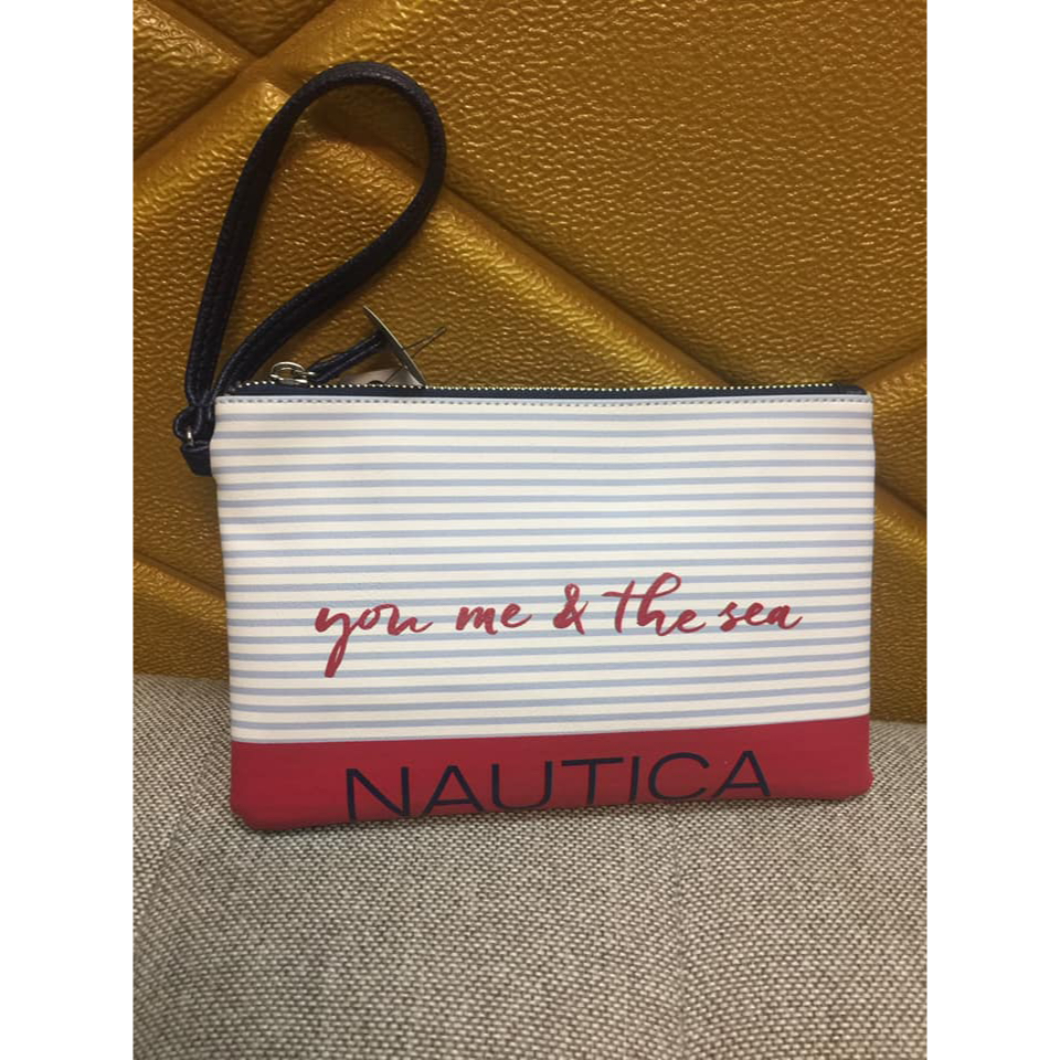 NAUTICA手拿包極新保存良好