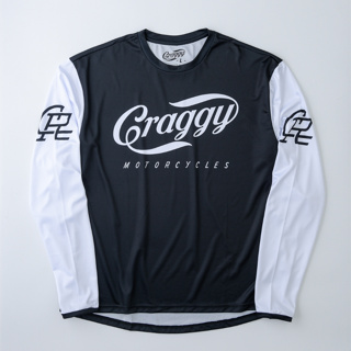 Craggy® - Vintage - CRMC 越野車衣 賽車服 復古長袖 騎士 滑衣 透氣 抗菌 涼感 沙圈賽 經典