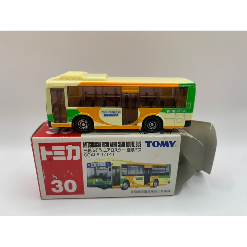 Tomica 舊藍標 No.30 三菱 FUSO AERO STAR ROUTE BUS