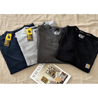 美版carhartt 長袖T桖 工作口袋T 長袖上衣 #男 #2XL-4XL