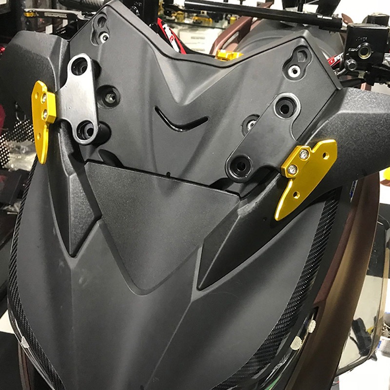 山葉XMAX300定風翼後照鏡支架 適用於YamahaX-MAX改裝後視鏡前移 山葉XMAX300機車裝備xmax300