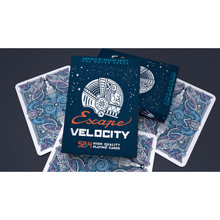 【USPCC 撲克】Escape Velocity (Blue) Playing Cards