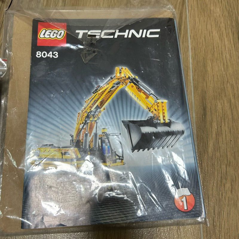 正品 LEGO 8043 無盒子  組裝過已拆解簡易分類 無缺件