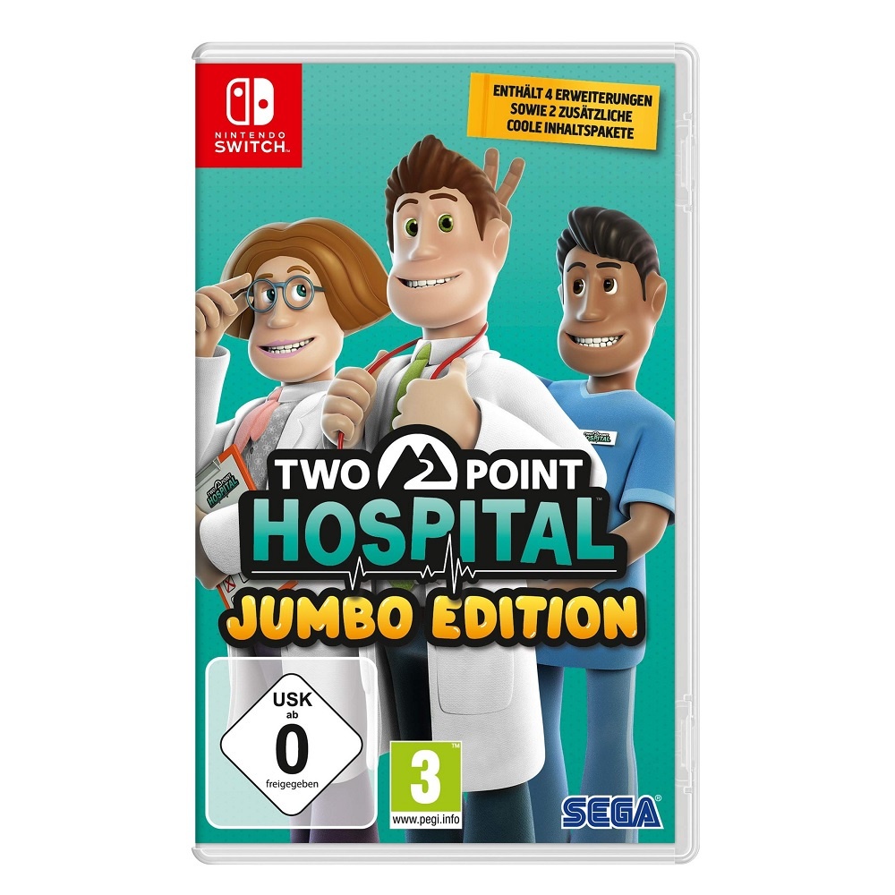 【YA】 NS Switch 雙點醫院 中文 珍寶版(含DLC) Two Point Hospital