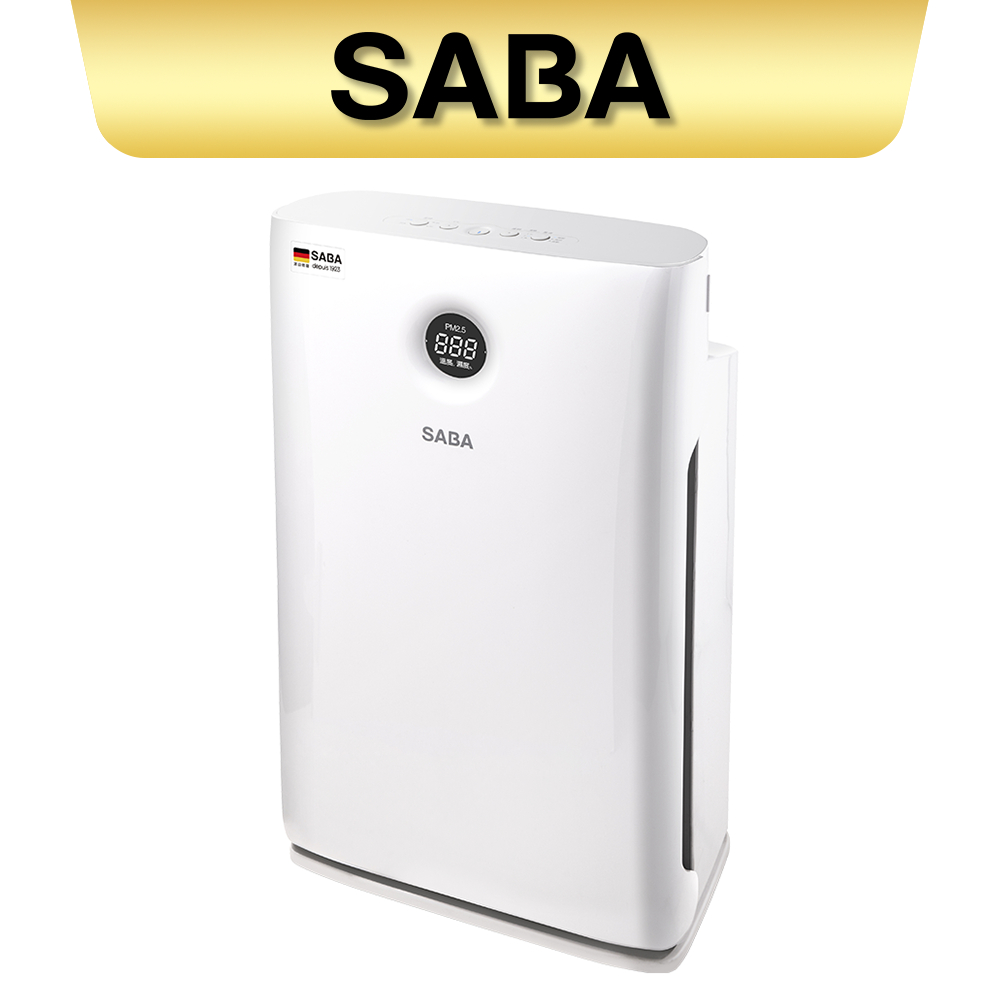 【SABA】PM2.5顯示抗敏空氣清淨機 SA-HX01