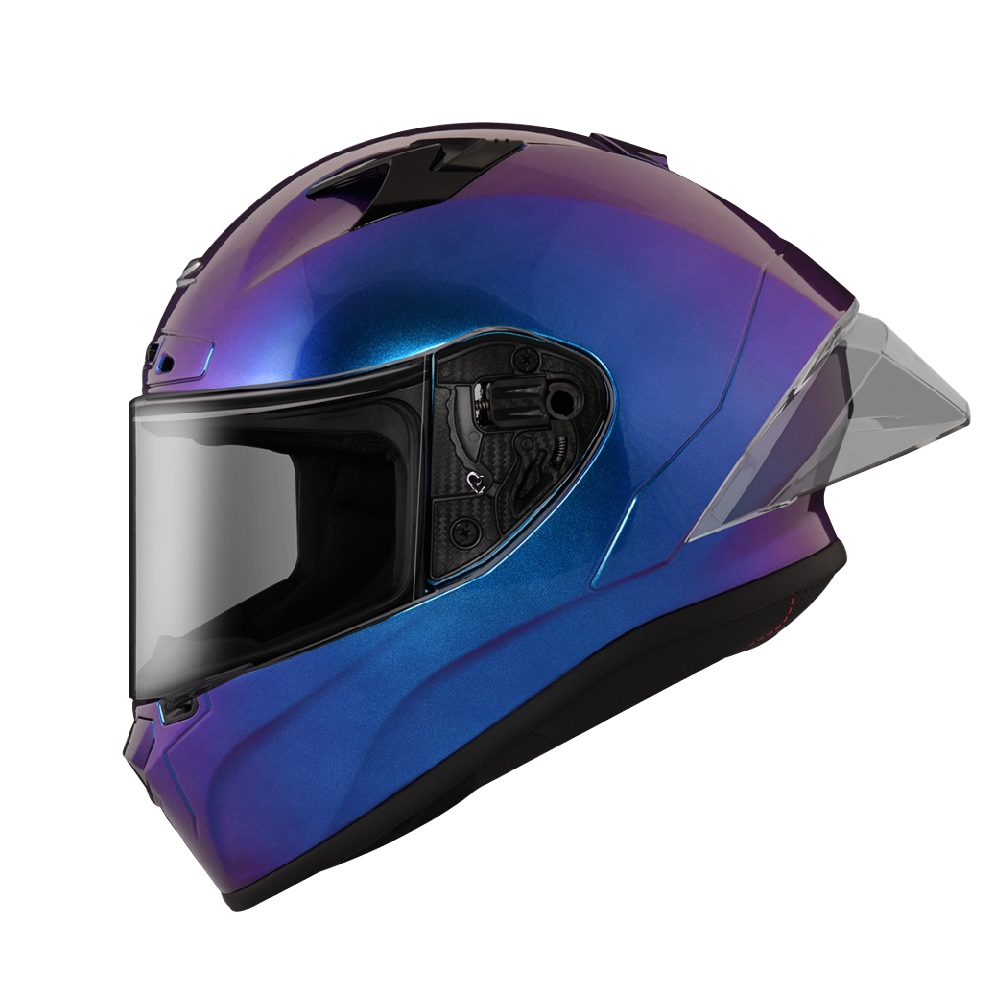【ZEUS瑞獅】 ZS-826 全罩安全帽 變色龍 極度空力 極致通風 極致比例藍紫