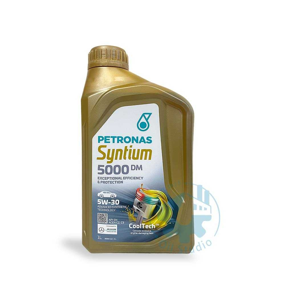 《油工坊》PETRONAS SYNTIUM 5000 DM 5w30 全合成 汽柴油機油 SN C3 LL04